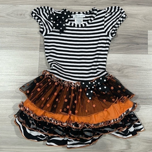 Bonnie Jean Baby Infant Halloween Tutu Dress Size 3T - Picture 1 of 5